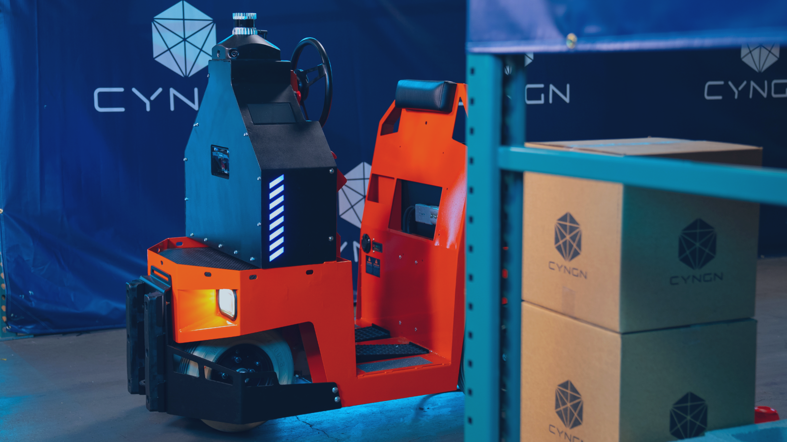 AGV Guide Industrial Automated Tugger System